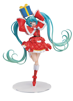 Фігурка sega вокалоїд хацуне міку vocaloid hatsune miku christmas 2024 19 см s v hm c24 19
