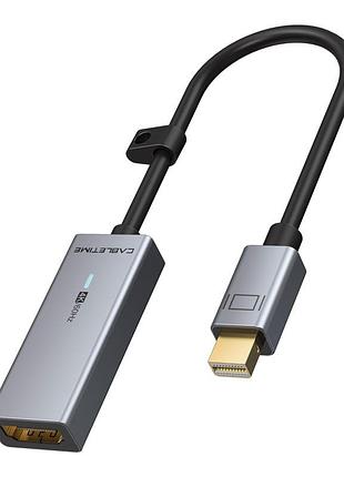 Кабель-перехідник cabletime mini displayport (m) - hdmi (m), 4k/60hz, 0.15 м (cp26a)