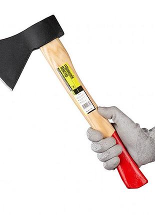 Топор 800 г. с деревянной рукояткой intertool ht-0268