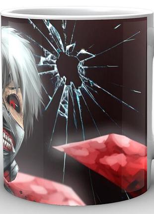Кухоль geek land білий tokyo ghoul токійський гуль фан артtg.02.022
