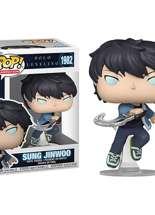 Фігурка funko pop тільки я візьму новий рівень сон джин ву solo leveling jin woo sung 10 см fp sl sj 1982