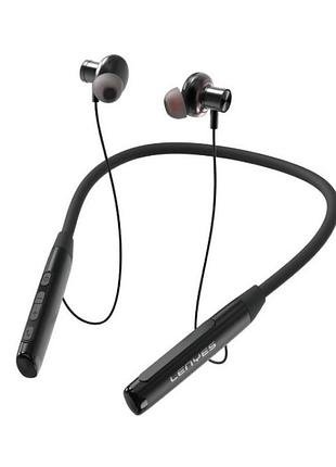 Бездротові спортивні bluetooth-навушники lenyes a57 чорні