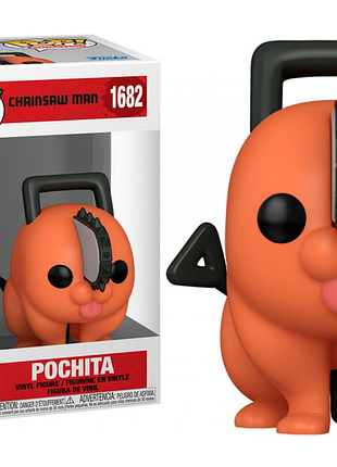 Фігурка funko pop людина бензопила почіта chainsaw man pochita 10 см fp cm pc 1682