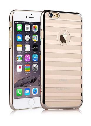 Чохол vouni для iphone 6 plus/6s plus parallel champagne gold