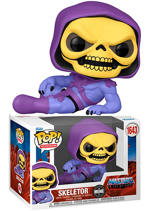Фігурка funko pop фанко поп скелетор meme skeletor 10 см fp m s 1643