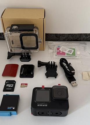 Нова! gopro hero 9 black экшн камера высокого класса с 4k и 5.3k видео стабилизацией изображения для хобби путешествий по time lapse