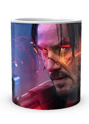 Кружка geekland cyberpunk 2077 кіберпанк 2077 неон cy 02.585
