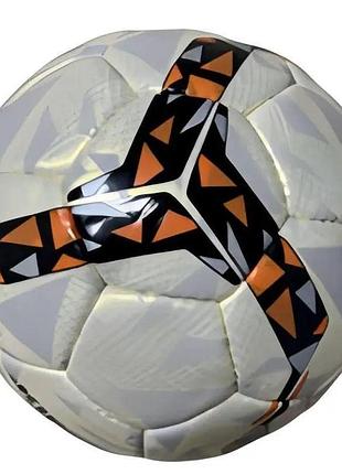 Мяч футбольный для детей и взрослых size 5, czst-043-orange pvc
