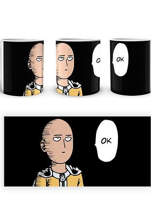 Кружка geekland ванпанчмен one punch man сайтама opm 02.30