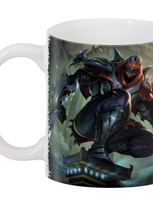 Кружка geekland league of legends лига легенд zed lol 02.27