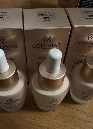 Collistar, magico beautifying foundation стійкий матуючий тональний крем водонепроникний