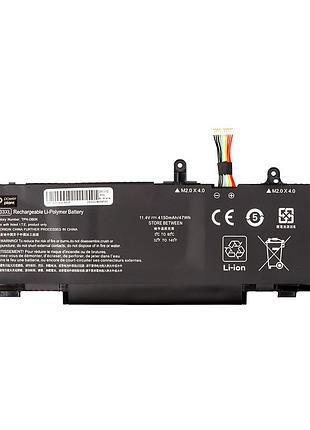 Аккумулятор powerplant для ноутбуков hp elitebook 840 g10 (wp03) 11.4v 4150mah