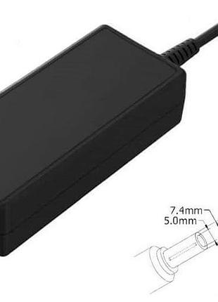 Блок питания для ноутбука hp 19.5v 2.31a 45w 7.4x5.0mm (+pin) (noname (b)) 3 мес.гар.