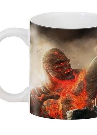 Кружка god of war кратос та титан cp 03.373