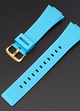 Ремешок для casio g-shock ga-100/110 light blue gd 2