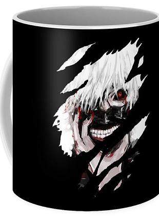 Кружка geek land токійський гуль tokyo ghoul темний фон tg.02.008