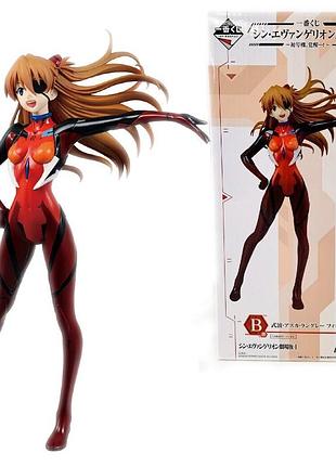 Фигурка bandai evangelion asuka shikinami langleyевангелион аска лэнгли сорью 23 см wst e asl 454