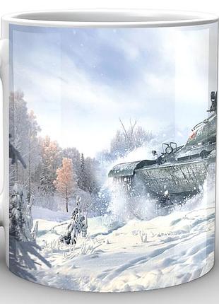 Кружка world of tanks мир танков зима wt.02.013
