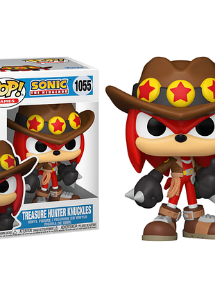 Фигурка funko pop фанко поп sonic the hedgehog еж соник treasure hunter knuckles охотник за сокровищами наклз
