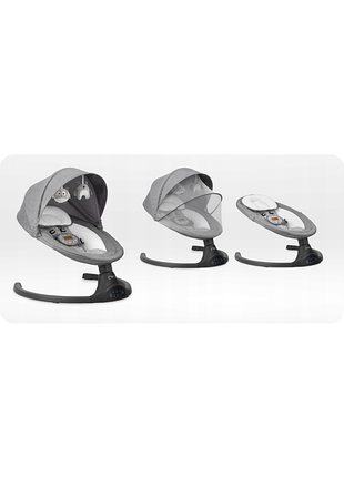 Кресло-качалка momi kenani dark grey 2