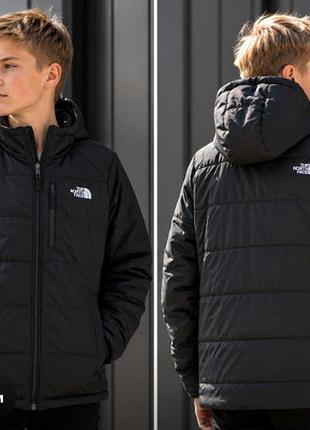 Крутая двухсторонняя куртка the north face