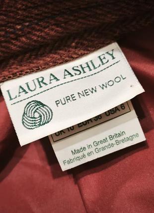 Laura ashley юбка пиджак шерсть 8