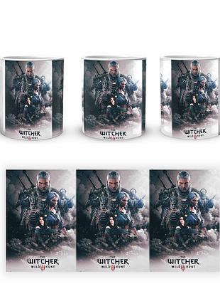 Кружка geekland the witcher ведьмак постер дикая охота tw.02.482