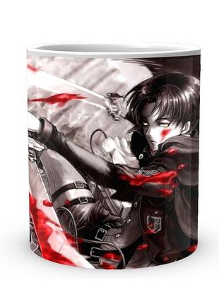 Кружка атака титанов attack on titan битва at.02.48