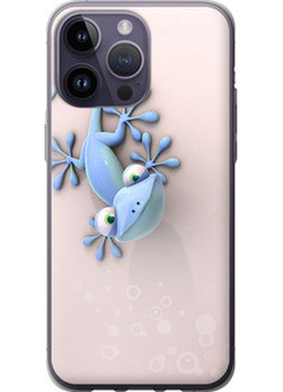Чохол на iphone 14 pro max гекончик "1094u-2667-851"
