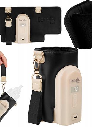 Подогреватель бутылочек lionelo thermup go evo black gold