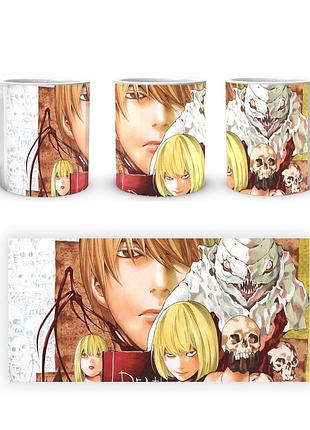 Кружка geekland death note тетрадь смерти миса лайт мэлло dn 02.05