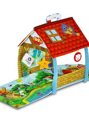 Развивающий коврик lionelo agnes plus