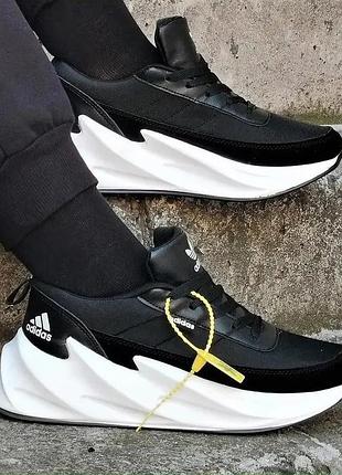 Кроссовки adidas $harks женские адидас черные акулы (размеры: 36,39)