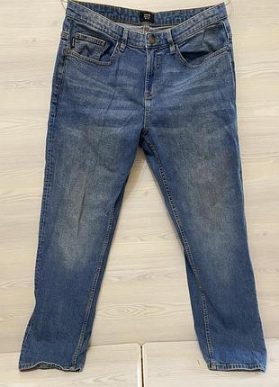 Джинси cropp regular (розмір w36 l34 / xxl–3xl), сині класичні
