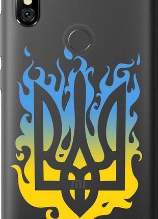 Чохол на xiaomi redmi note 6 pro герб v1 "5258u-1551-851"