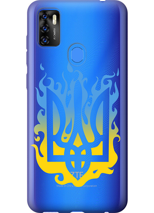 Чохол на zte blade a7s 2020 герб v1 "5258u-2454-851"