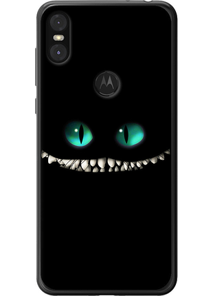 Чехол на motorola one чеширский кот "689u-1589-851"