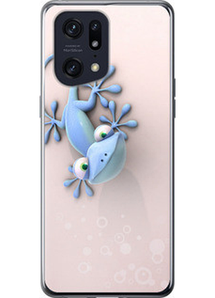Чохол на oppo find x5 pro гекончик "1094u-2603-851"