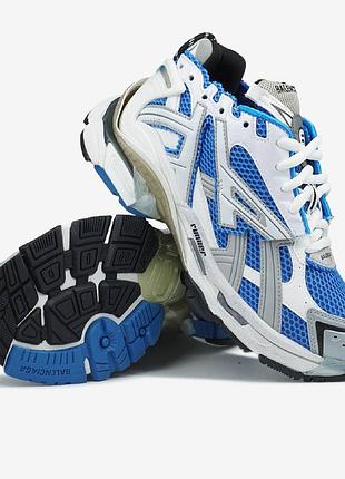Balenciaga runner white blue
