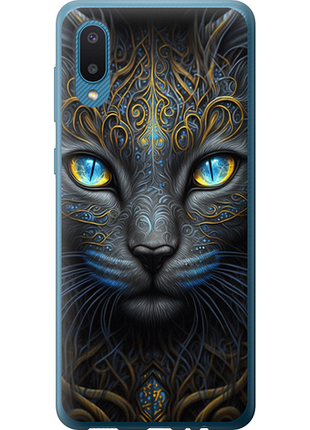 Чехол на samsung galaxy a02 a022g кошка "5548u-2260-851"