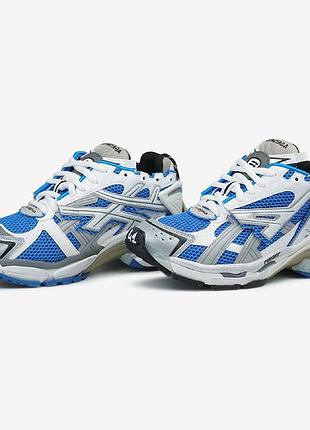 Balenciaga runner white blue 4
