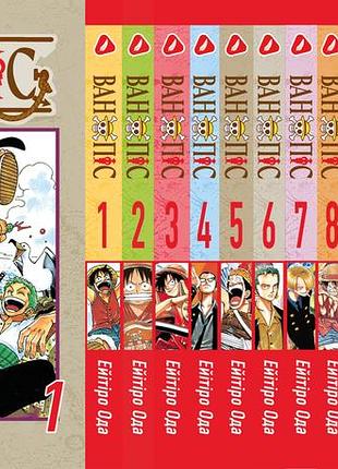 Комплект манги yohoho print большой куш one piece том с 01 по 15 на украинском языке yp op k 04