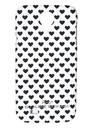 Чехол aru для samsung galaxy s4 hearts black