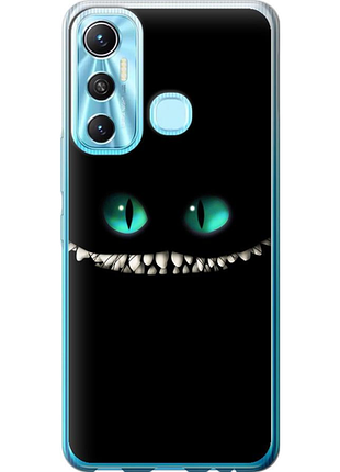 Чехол на infinix hot 11 чеширский кот "689u-2762-851"