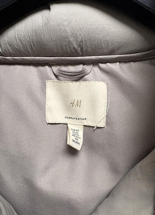 Пуховик h&m premium cos arket 2