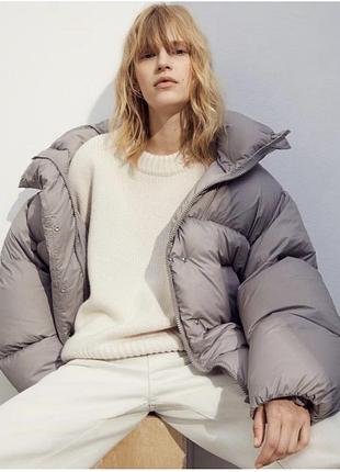 Пуховик h&m premium cos arket 6