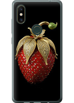 Чохол на xiaomi mi mix 2s полуниця v3 "5638u-1438-851"