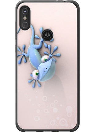 Чохол на motorola one power гекончик "1094u-1588-851"