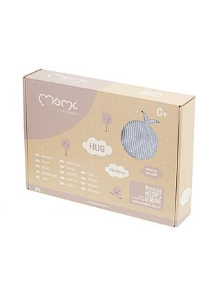 Плед детский лето momi hug grey 2