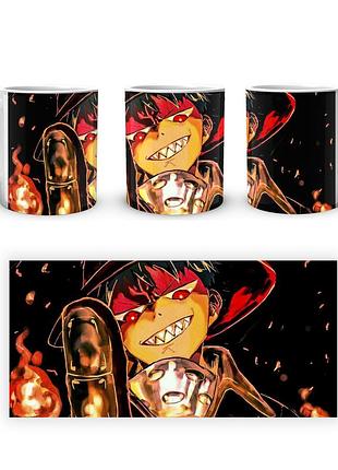 Кухоль geekland fire force полум'яна бригада пожежників ff.01.19